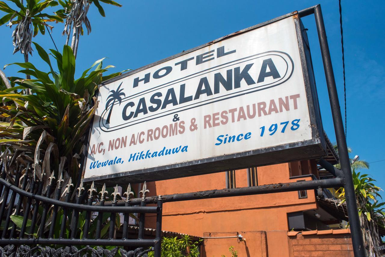 Casalanka Hotel Hikkaduwa Exterior foto
